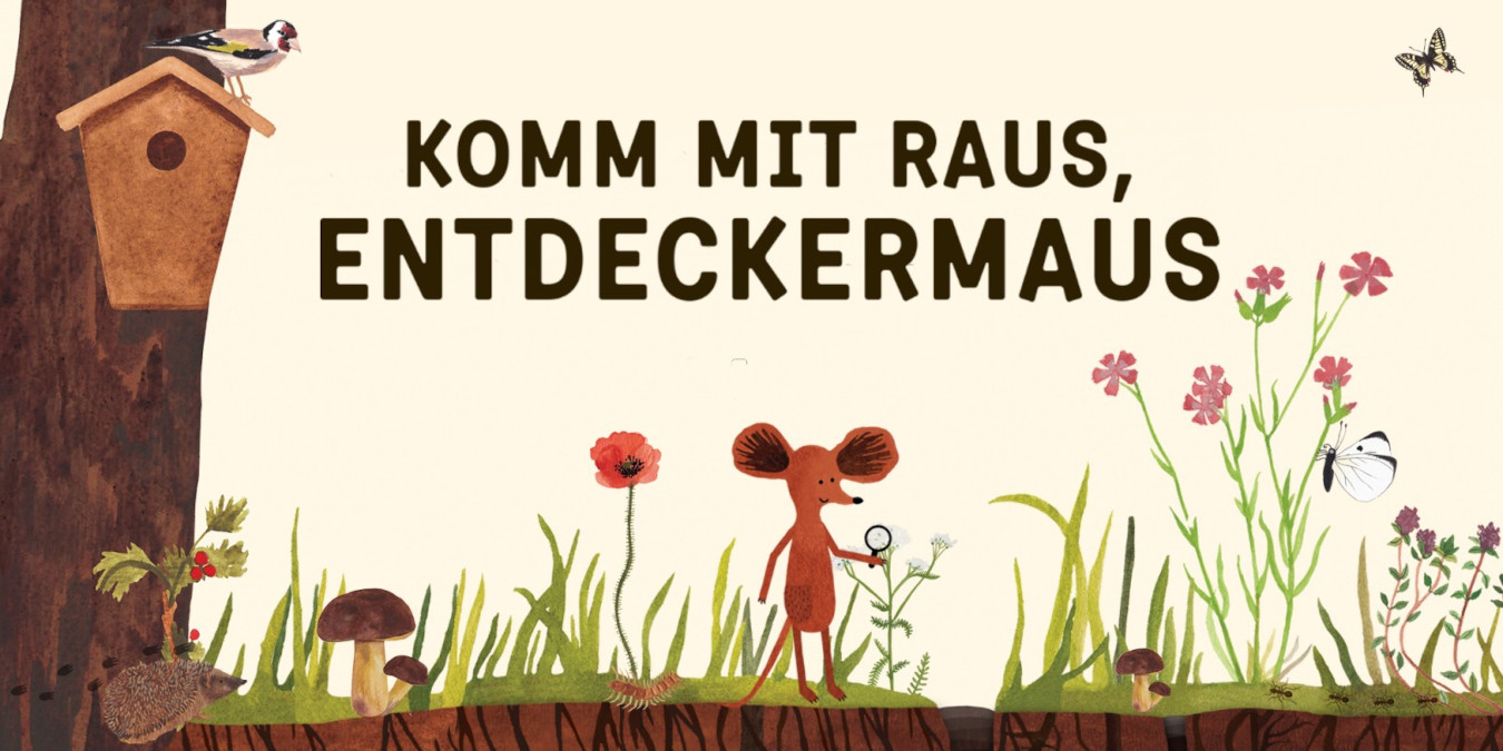 Komm mit raus Entdeckermaus